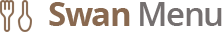 Swan Menu